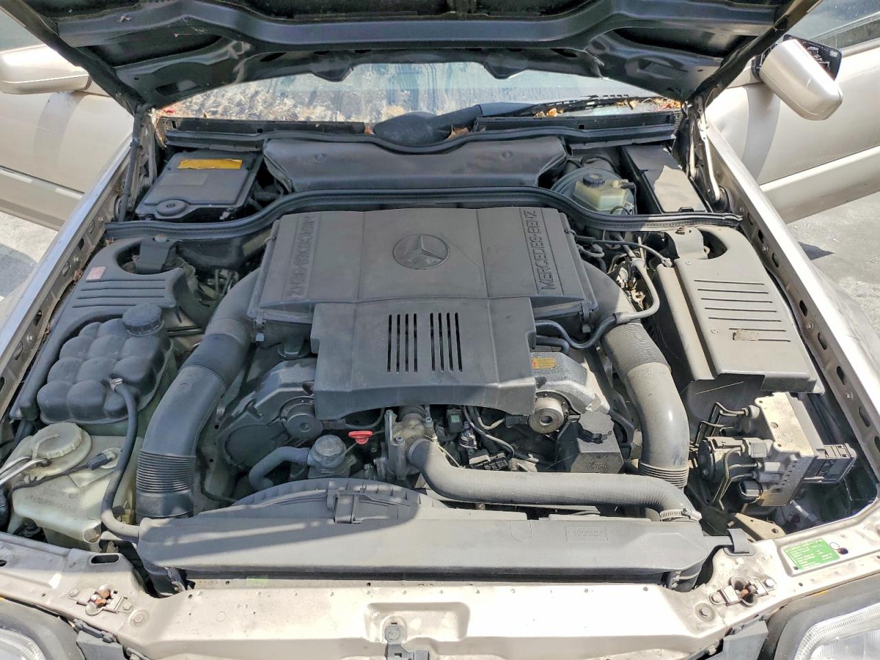 1997 Mercedes-benz Sl 500 Gold vin: WDBFA67F0VF151038