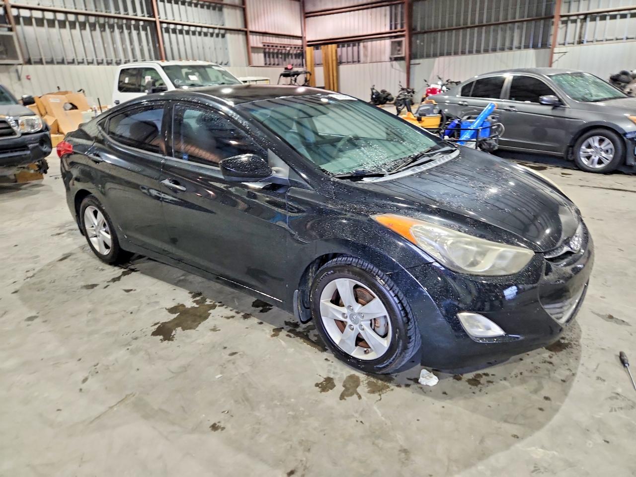 2013 Hyundai Elantra Gls Black vin: 5NPDH4AE6DH427882