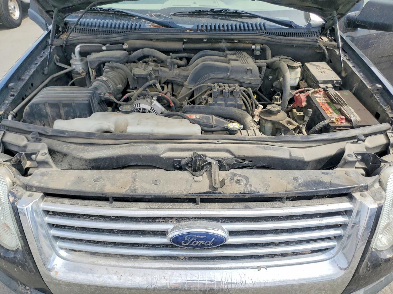 2007 Ford Explorer Xlt Black vin: 1FMEU73E77UB65438