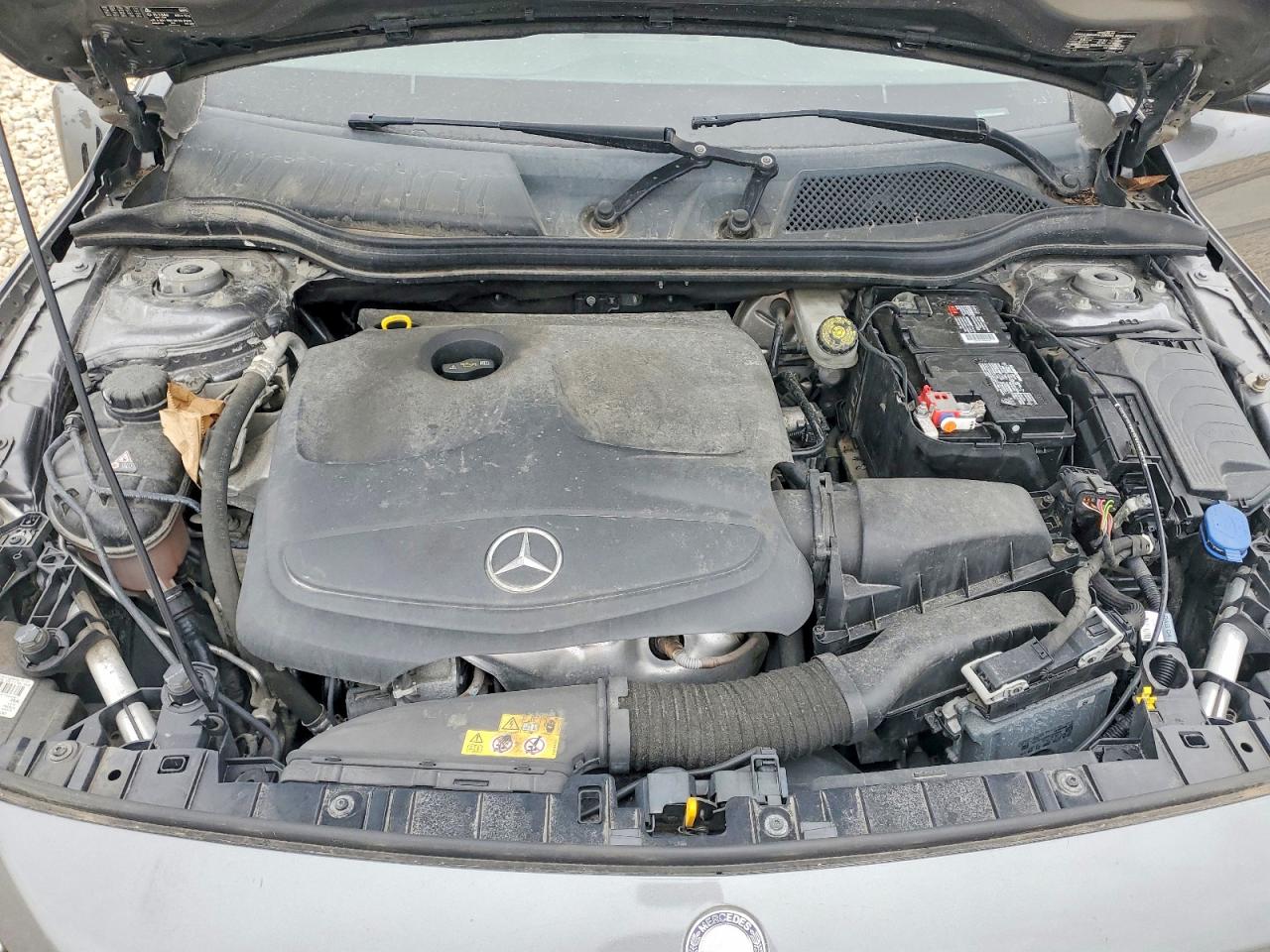 2016 Mercedes-benz Gla 250 Серый vin: WDCTG4EB1GJ224807
