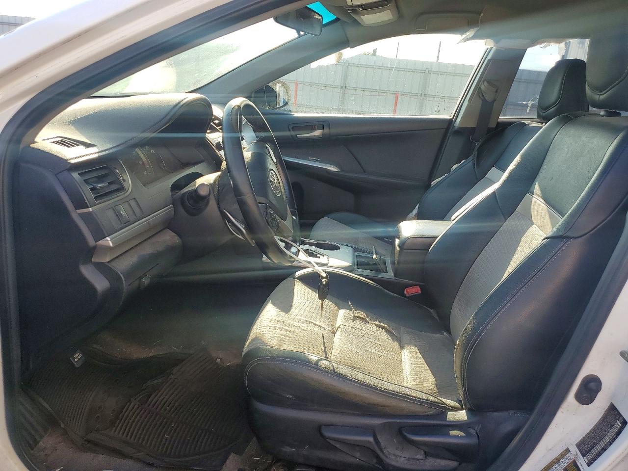 2014 Toyota Camry Se White vin: 4T1BF1FK3EU366696