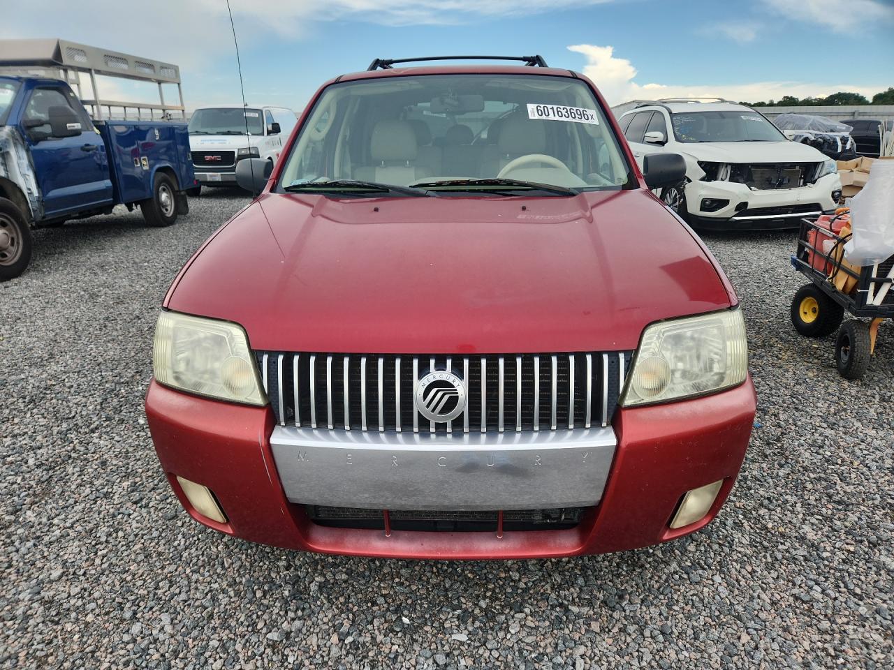 2006 Mercury Mariner Red vin: 4M2CU57136KJ08696