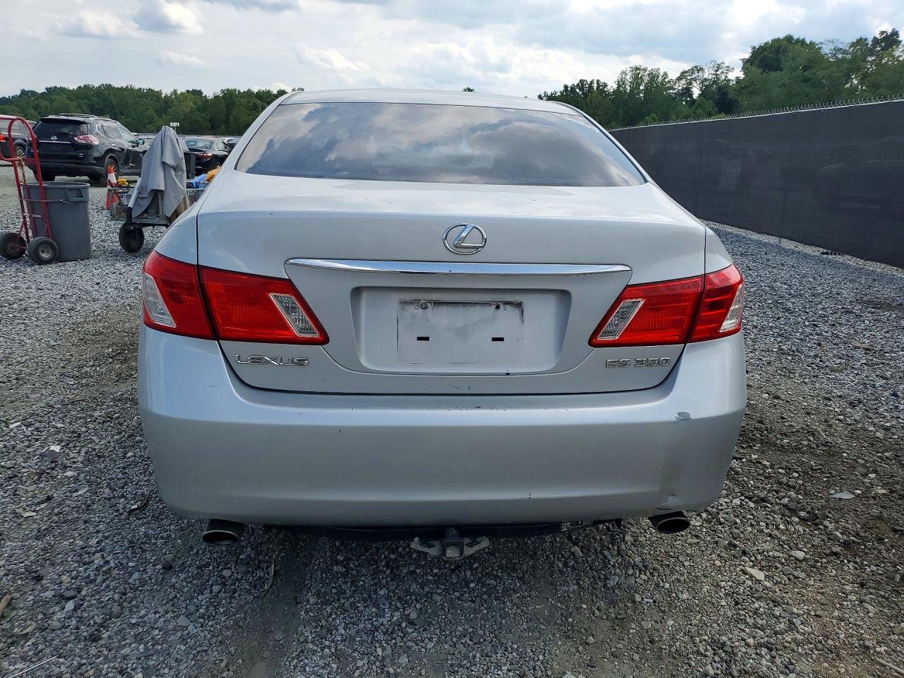2007 Lexus Es 350 White vin: JTHBJ46G172138712