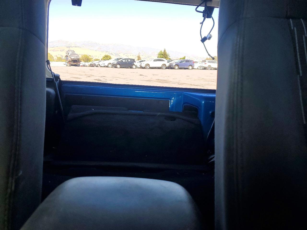 2015 Jeep Wrangler Sport Blue vin: 1C4AJWAG8FL510474