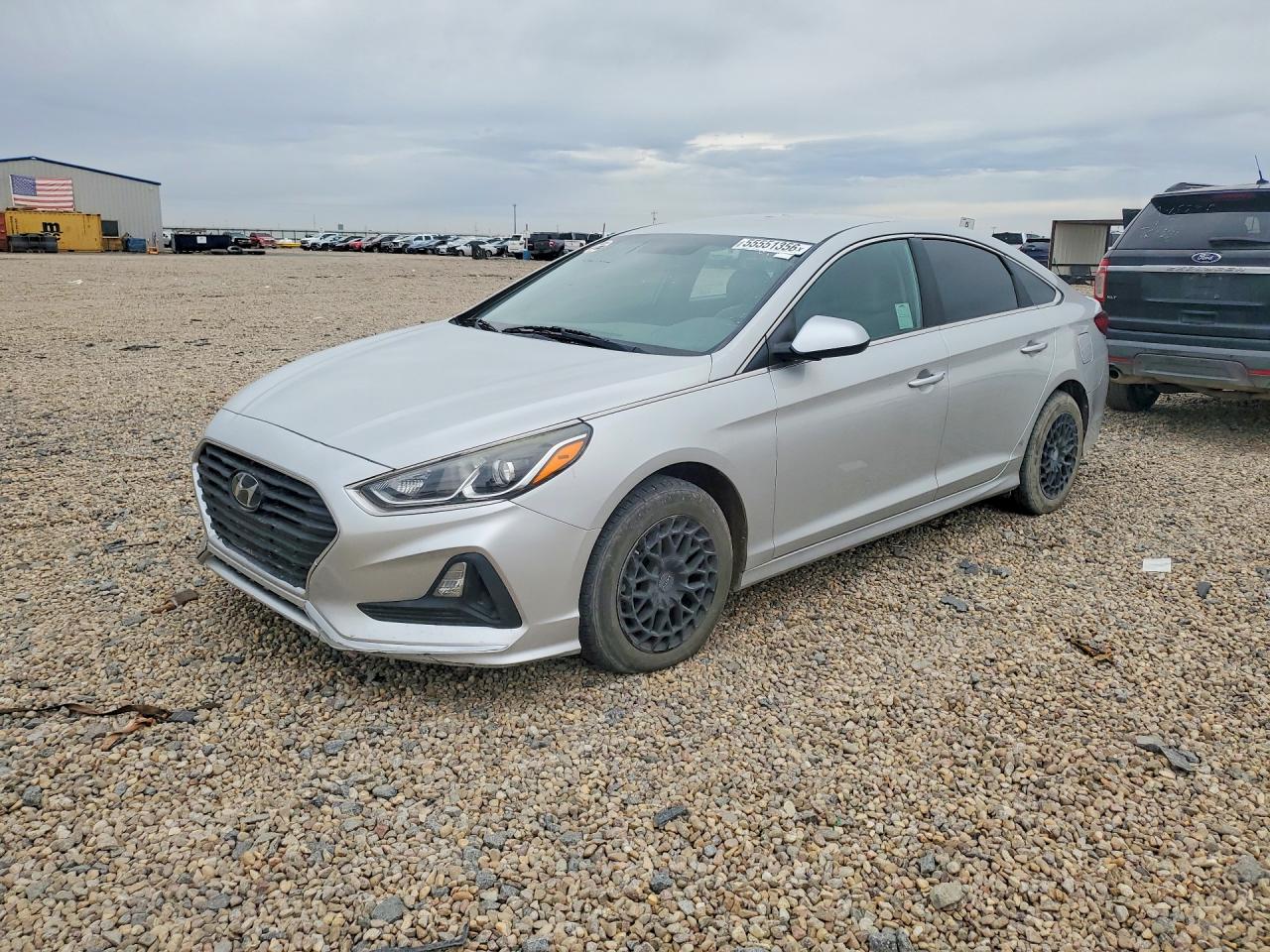 2019 Hyundai Sonata Se Silver vin: 5NPE24AF1KH733688