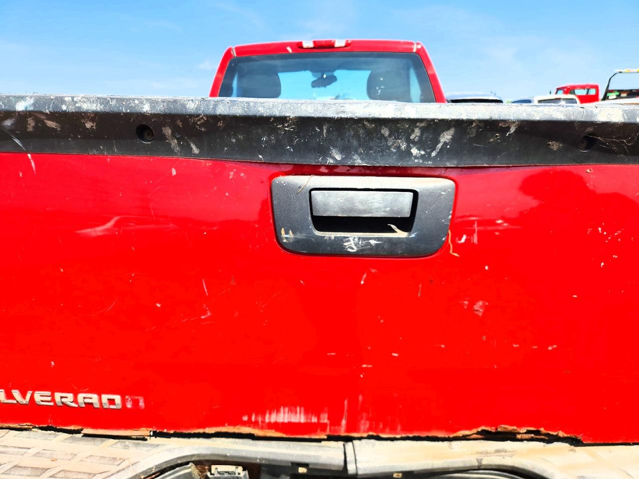 2008 Chevrolet Silverado K1500 Red vin: 1GCEK14C28Z218619