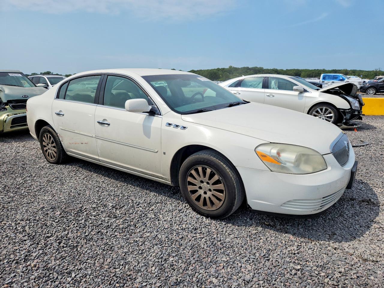 2006 Buick Lucerne Cx Белый vin: 1G4HP57216U162395
