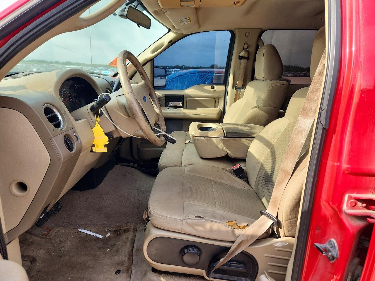 2007 Ford F150 Supercrew Red vin: 1FTRW12WX7FB82830