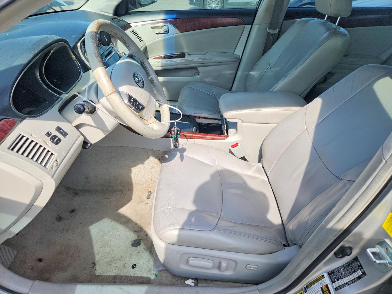 2011 Toyota Avalon Base Silver vin: 4T1BK3DBXBU409775