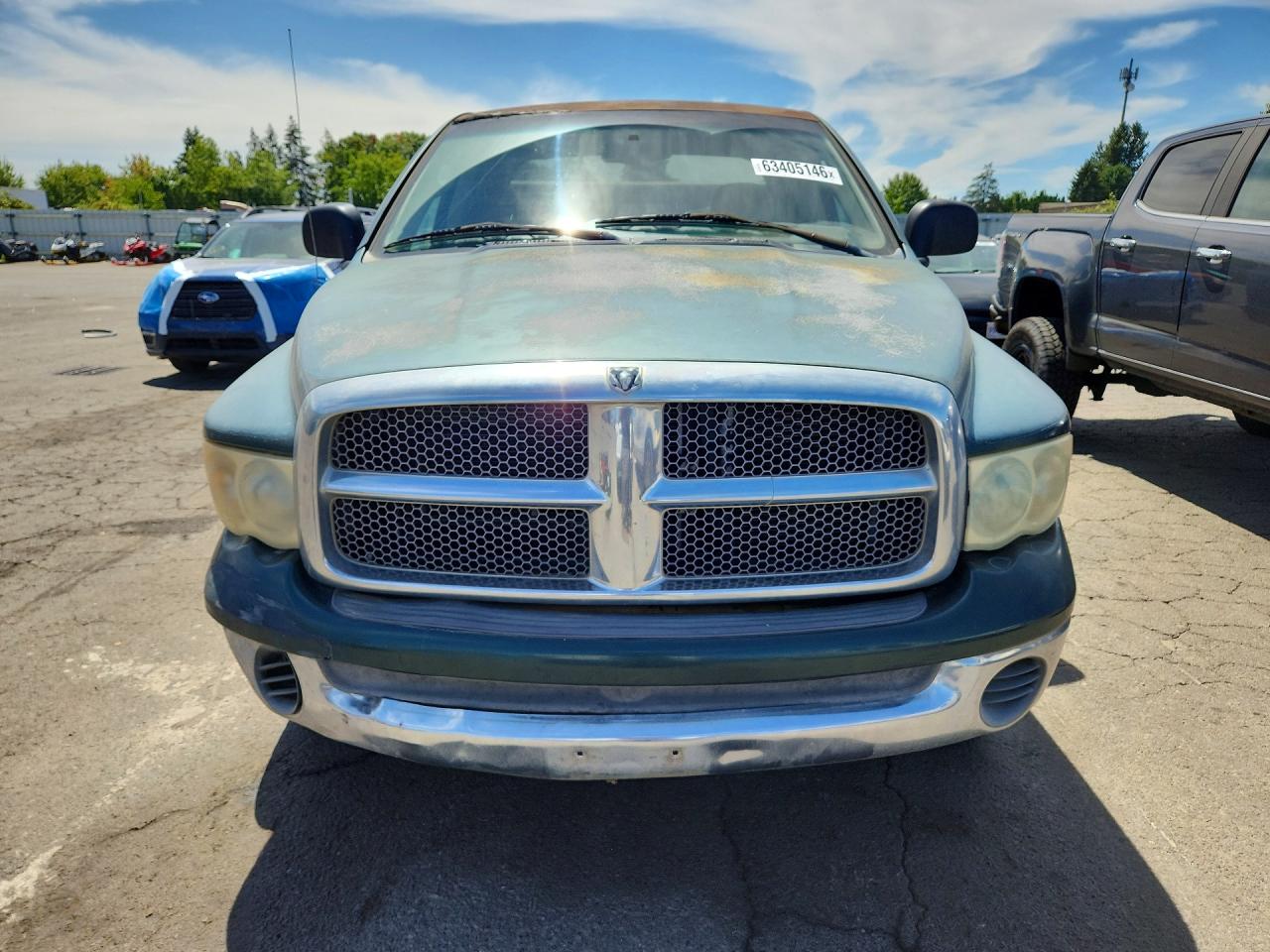 2002 Dodge Ram 1500 Green vin: 1D7HA18Z92S689333