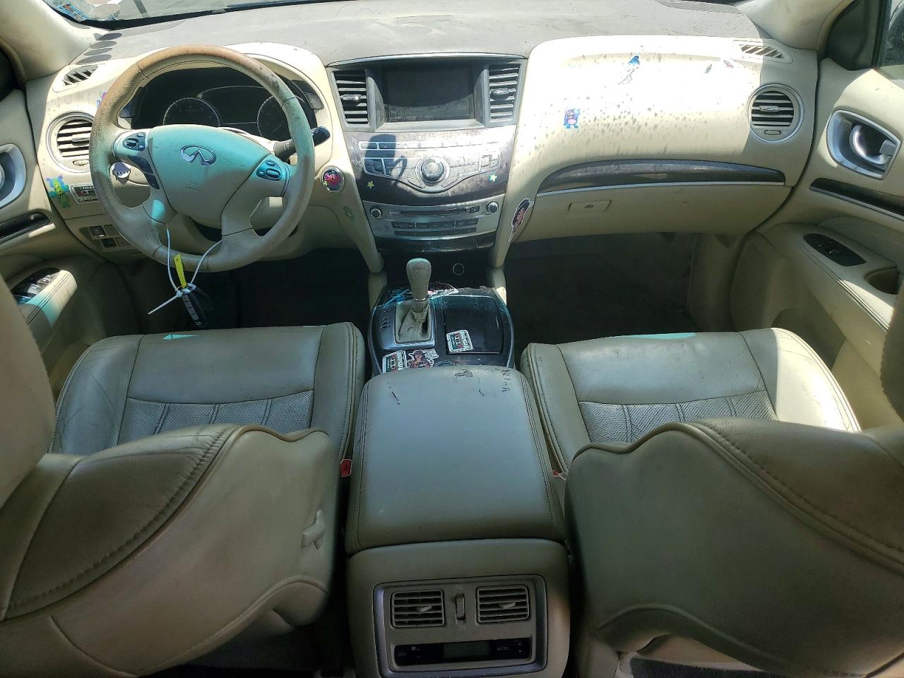 2014 Infiniti Qx60 Hybrid White vin: 5N1CL0MN6EC517878