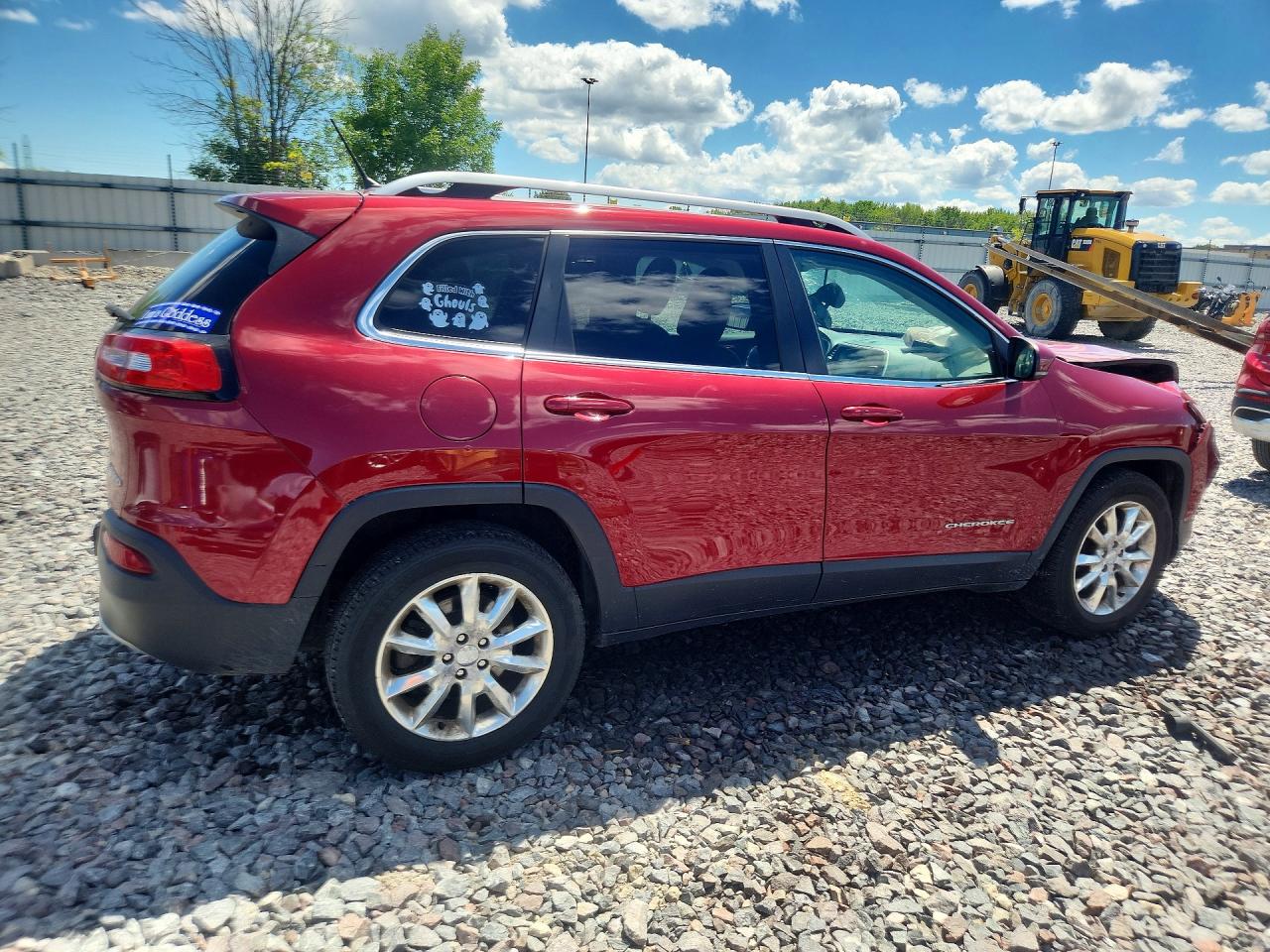 2014 Jeep Cherokee Limited Red vin: 1C4PJMDSXEW199223