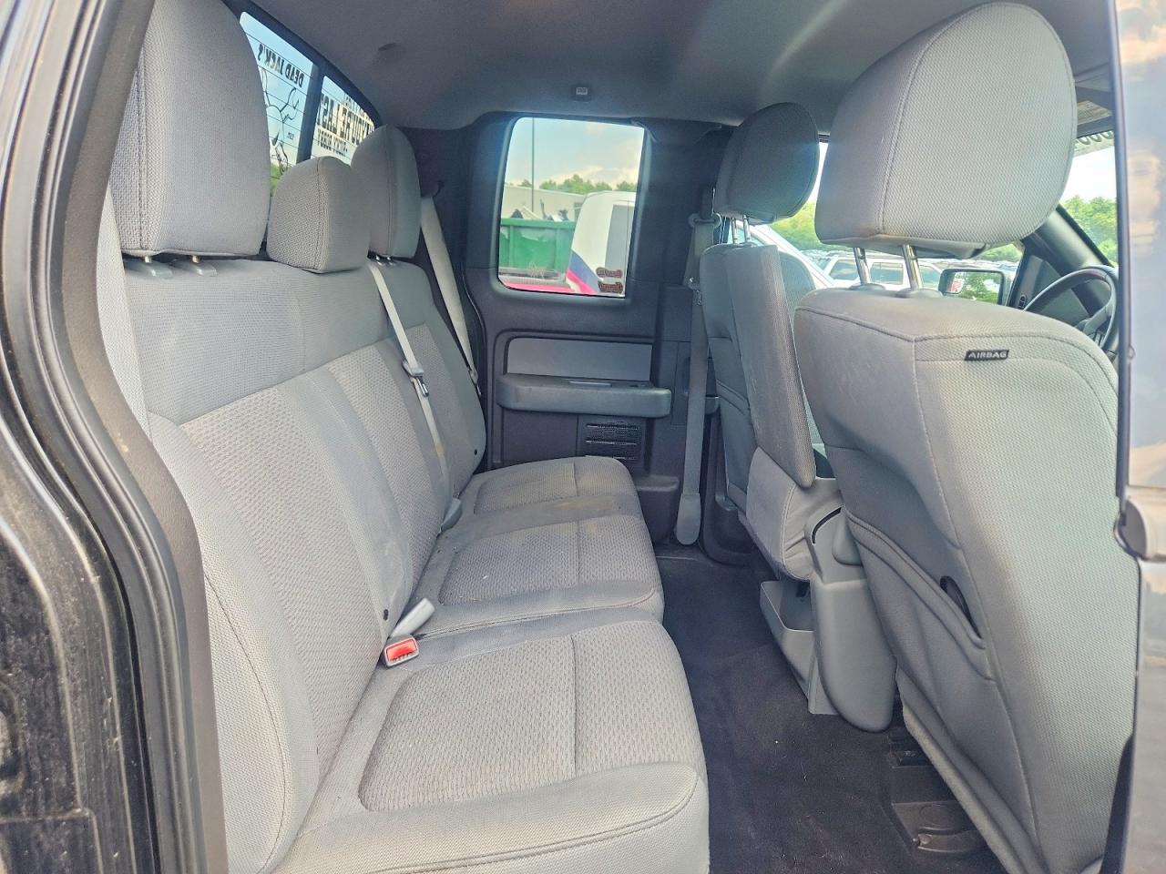 2012 Ford F150 Super Cab Black vin: 1FTFX1ET4CFA07985