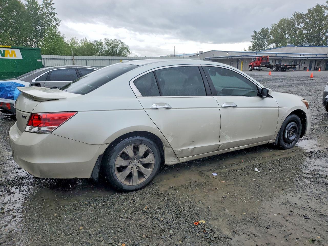 2008 Honda Accord Exl Белый vin: 1HGCP36818A058536