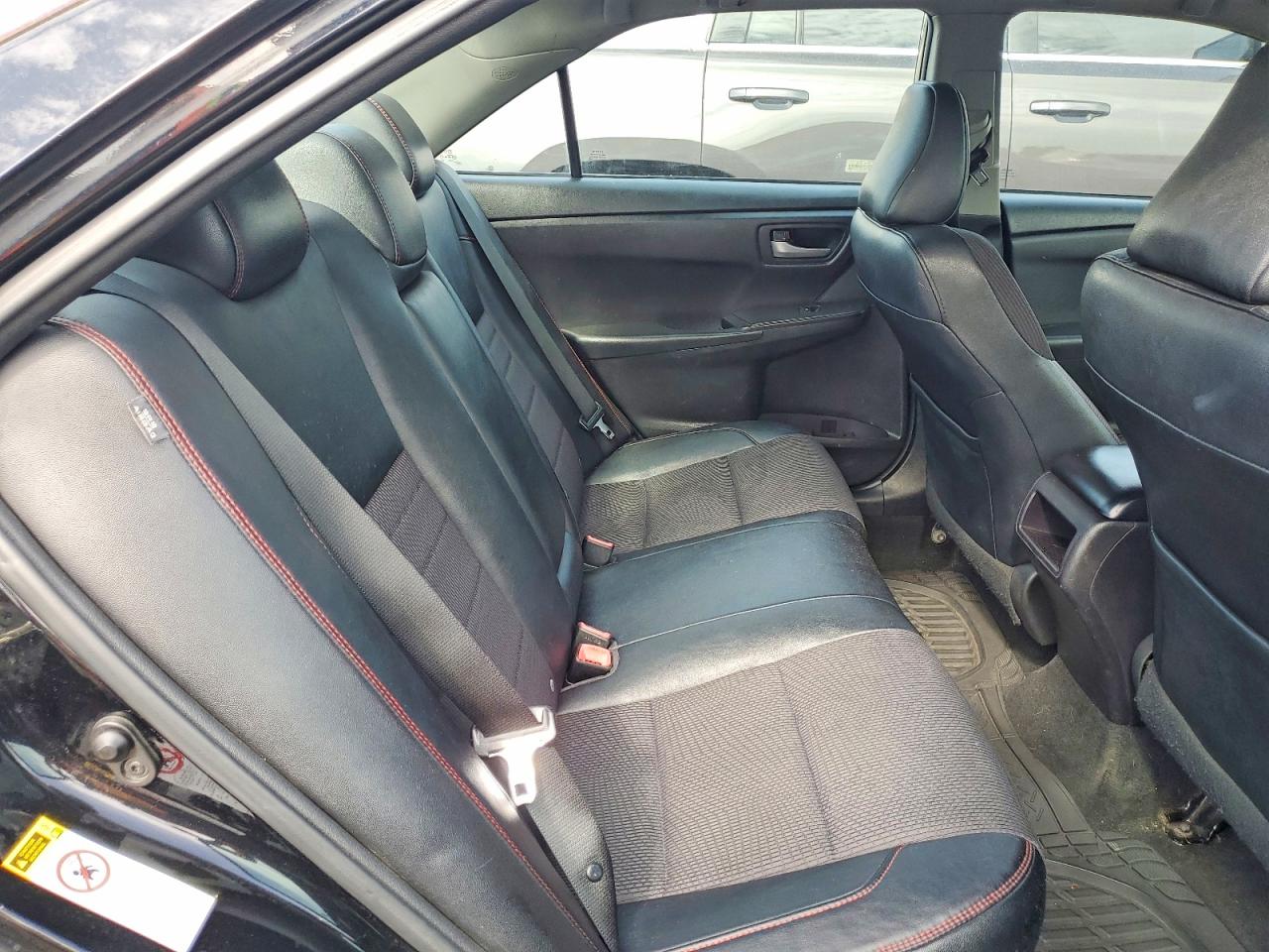 2017 Toyota Camry Se Black vin: 4T1BF1FK2HU791881