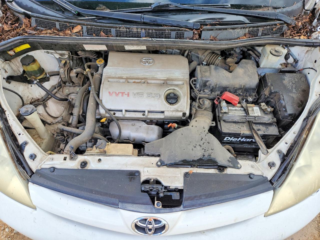 2006 Toyota Sienna Le 7 Passenger Белый vin: 5TDZA23C56S456488