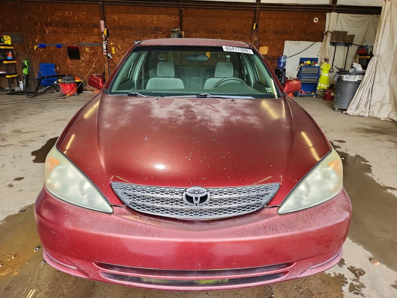 2003 Toyota Camry Le Burgundy vin: 4T1BE32K23U245241