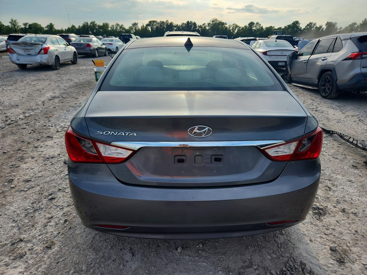 2013 Hyundai Sonata Gls Gray vin: 5NPEB4AC7DH712773