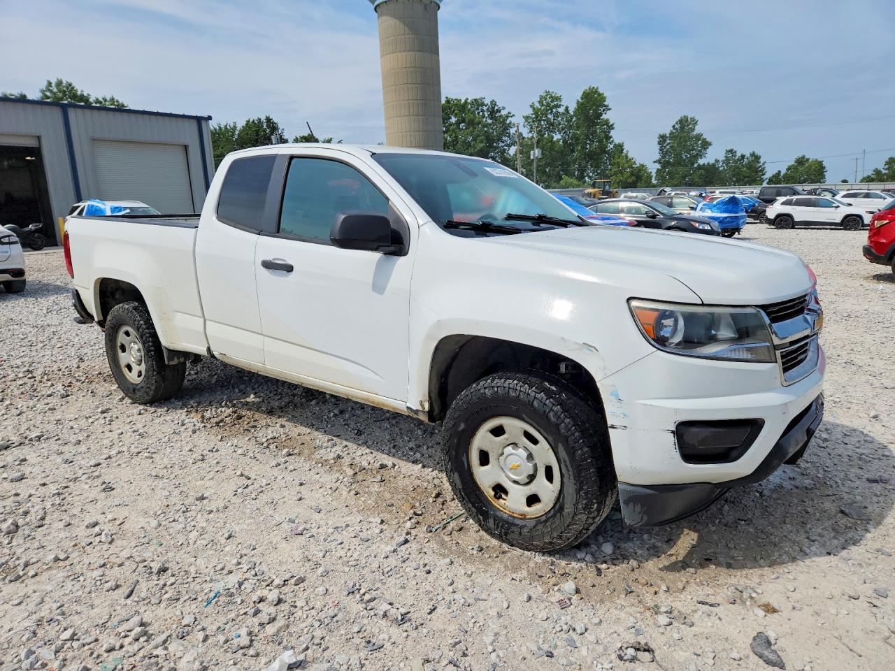 2015 Chevrolet Colorado White vin: 1GCHSAEA2F1217797