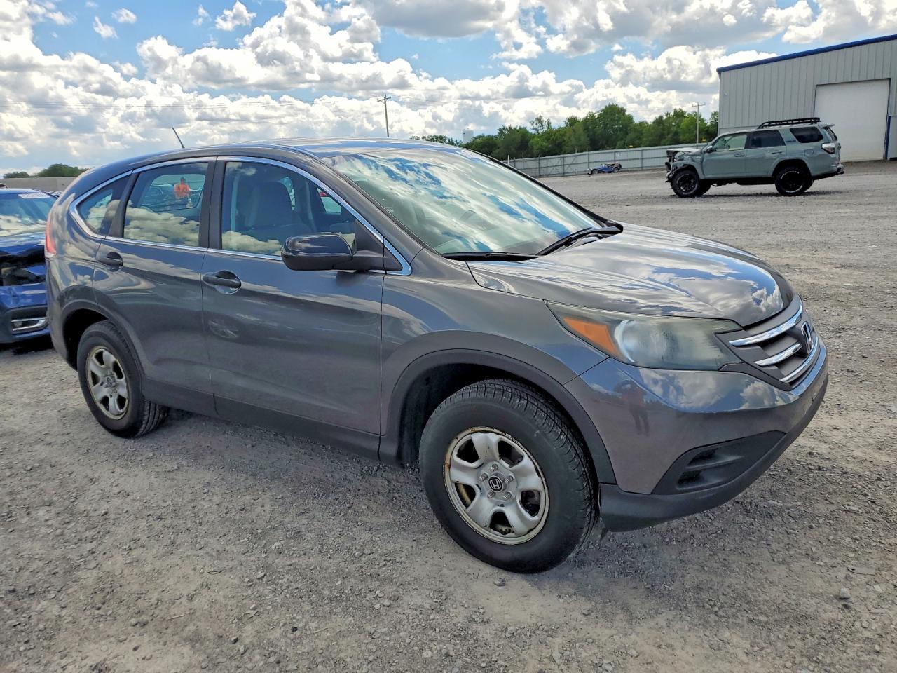 2012 Honda Cr-v Lx Gray vin: 5J6RM4H31CL031790
