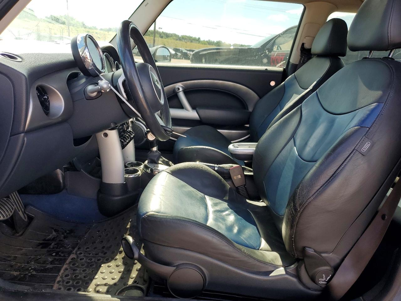 2006 Mini Cooper S Синий vin: WMWRE33546TJ35780