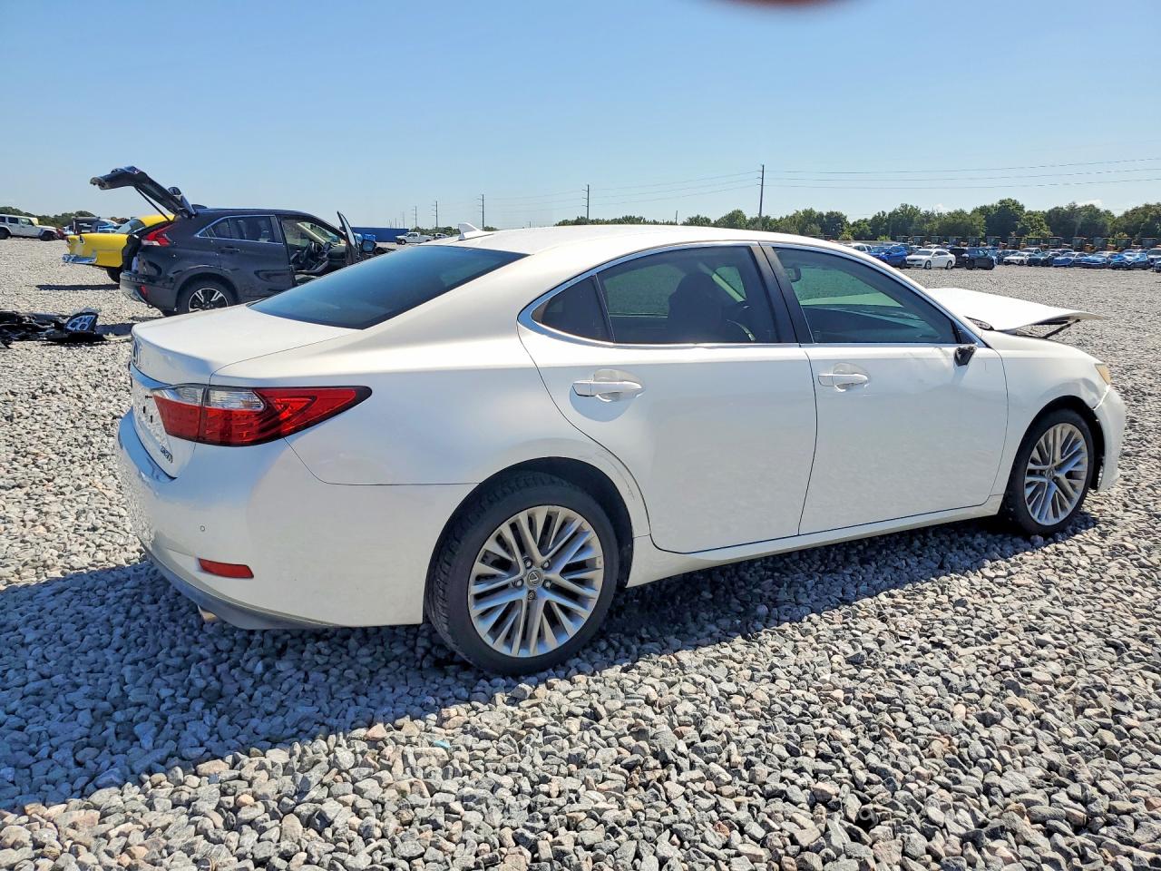 2013 Lexus Es 350 White vin: JTHBK1GG8D2015107