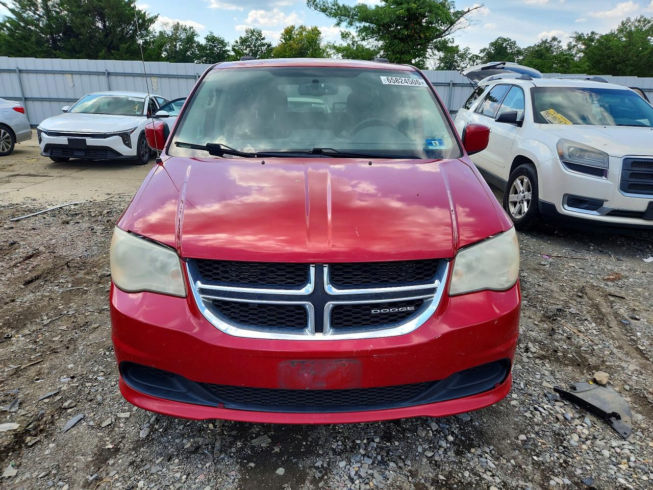 2012 Dodge Grand Caravan Sxt Red vin: 2C4RDGCG0CR210153