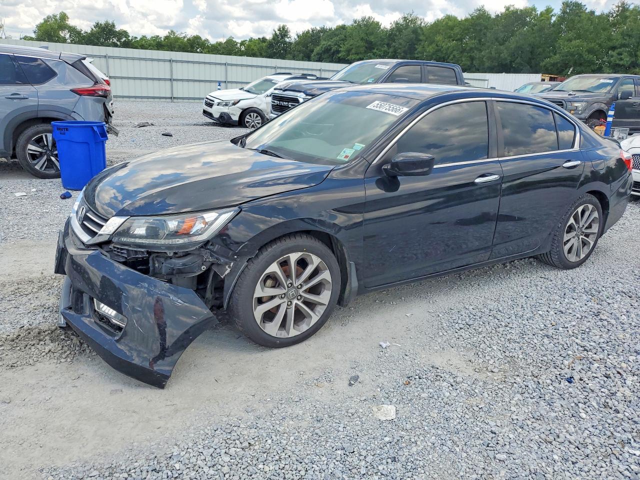 2013 Honda Accord Sport Black vin: 1HGCR2F59DA077372