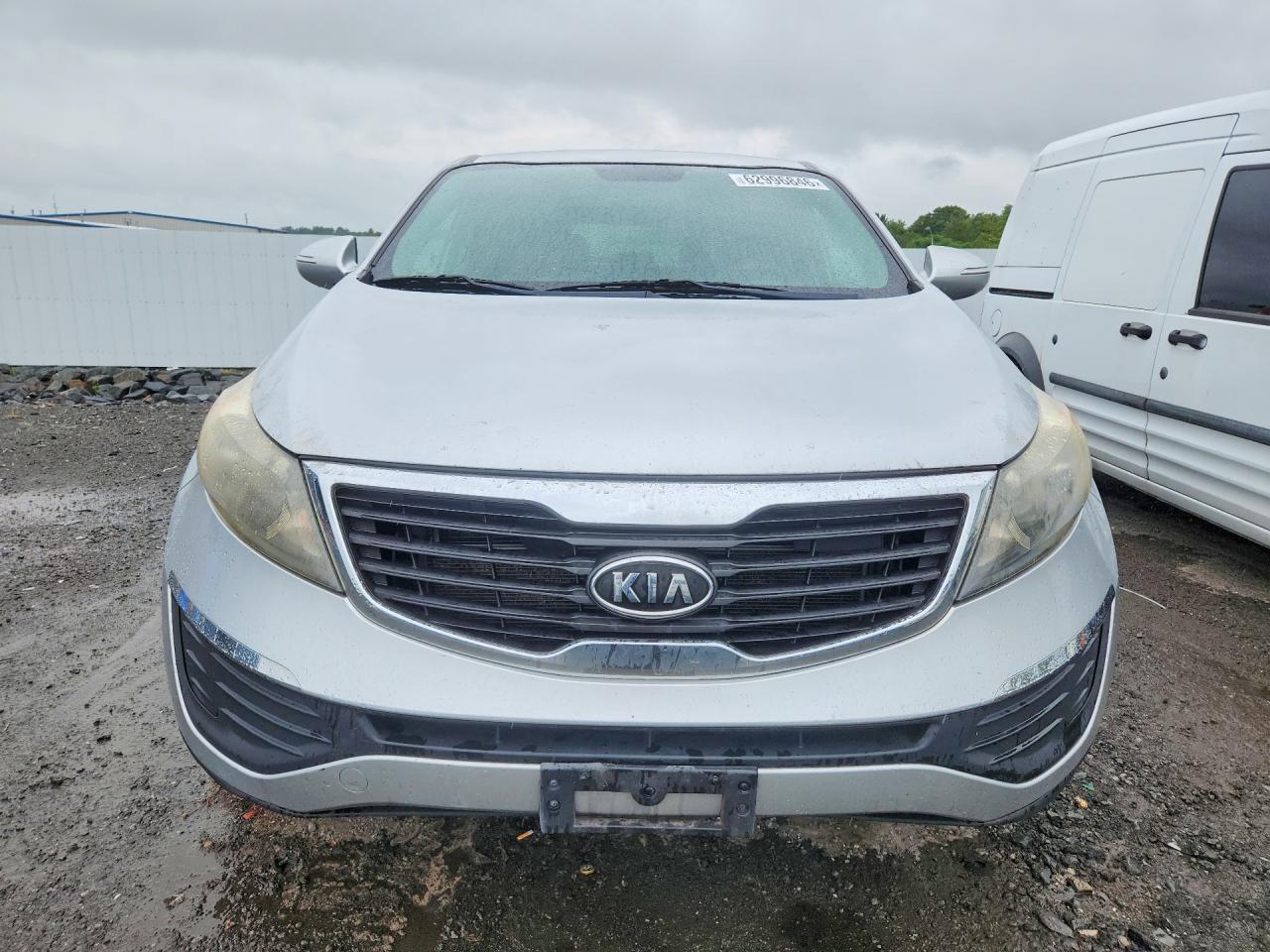 2012 Kia Sportage Lx Silver vin: KNDPB3A20C7271923
