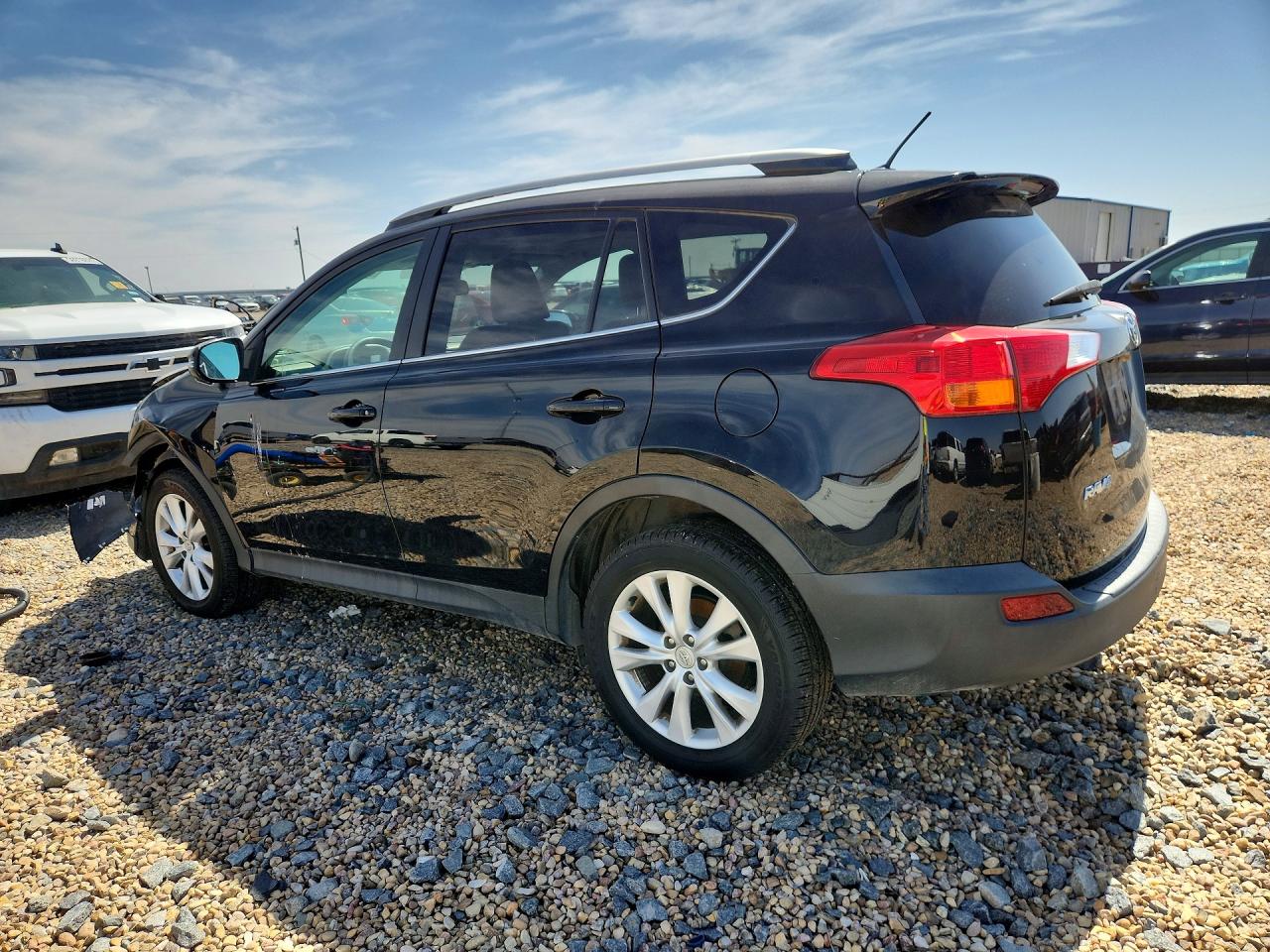 2015 Toyota Rav4 Limited Черный vin: 2T3YFREV2FW161674