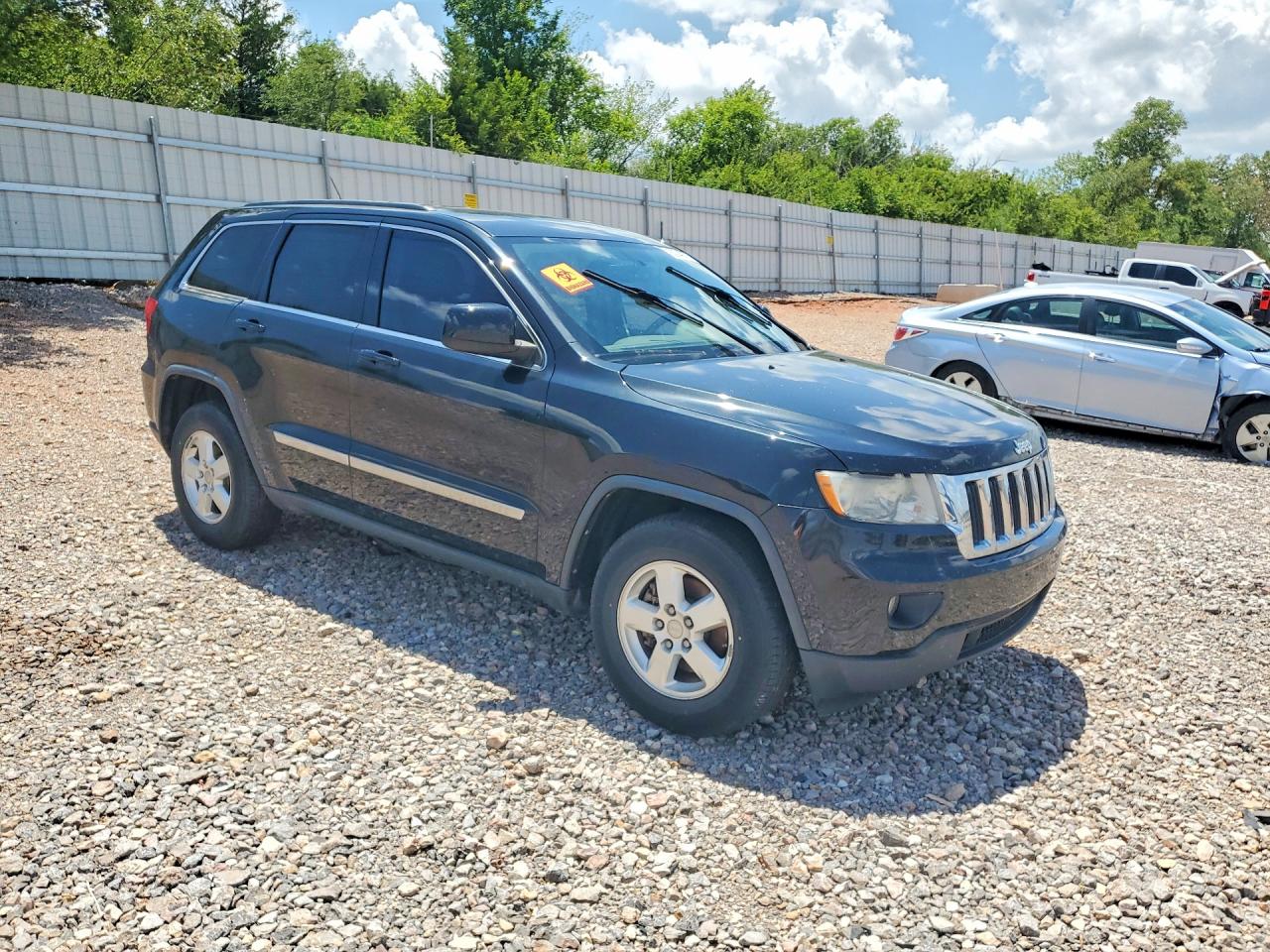 2012 Jeep Grand Cherokee Laredo Black vin: 1C4RJFAG9CC303820