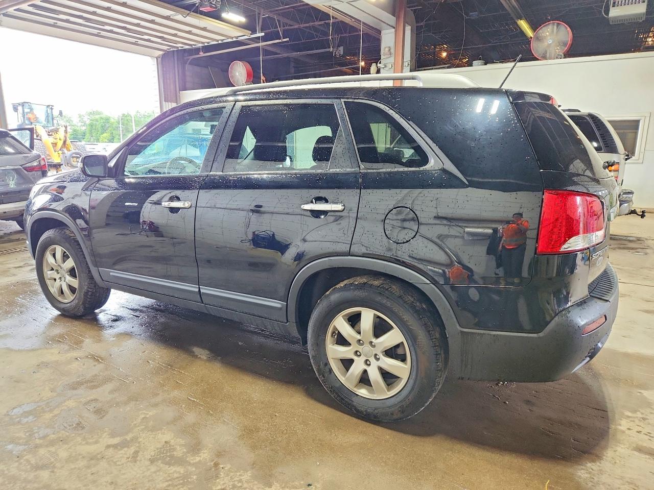 2012 Kia Sorento Lx Black vin: 5XYKT3A6XCG254138