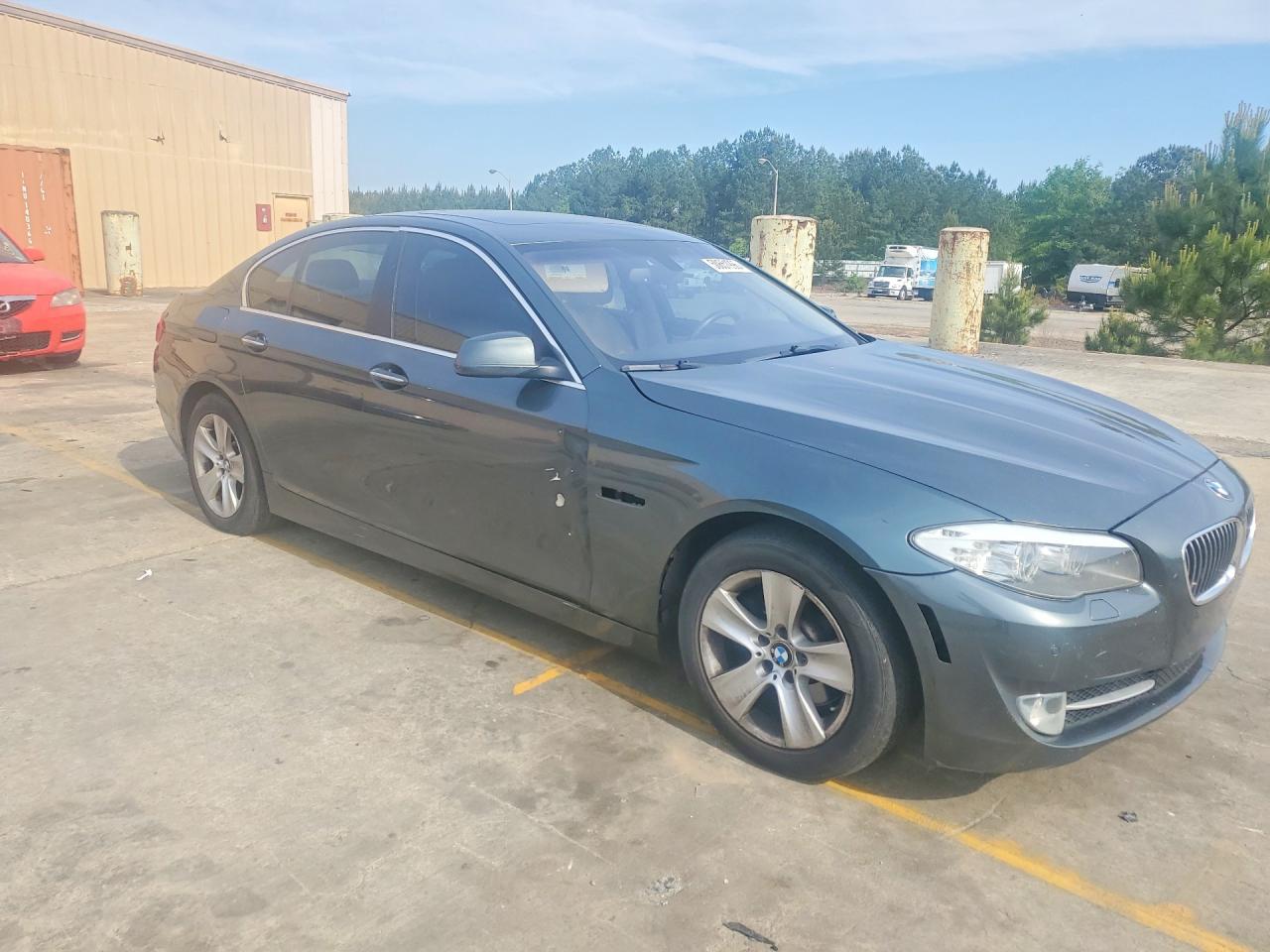 2013 Bmw 528 I Green vin: WBAXG5C52DDY37603