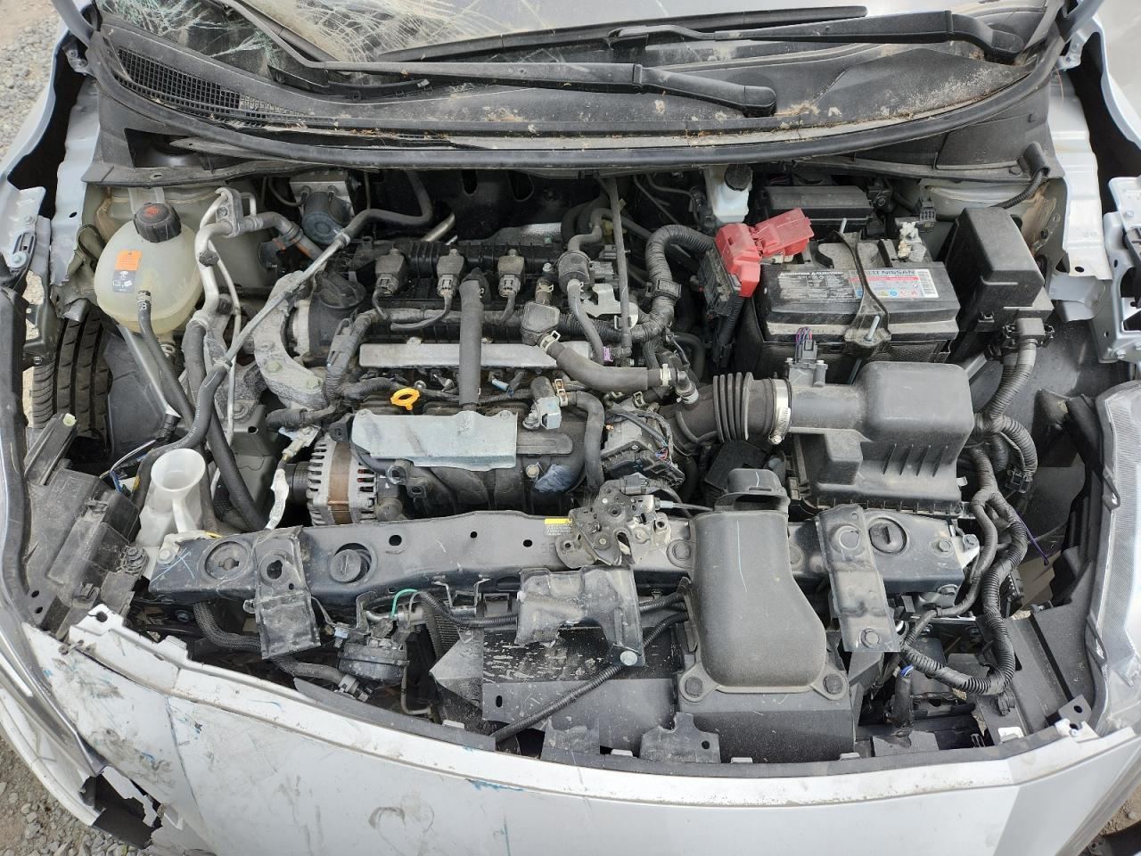2024 Nissan Versa Sr Silver vin: 3N1CN8FV9RL881073