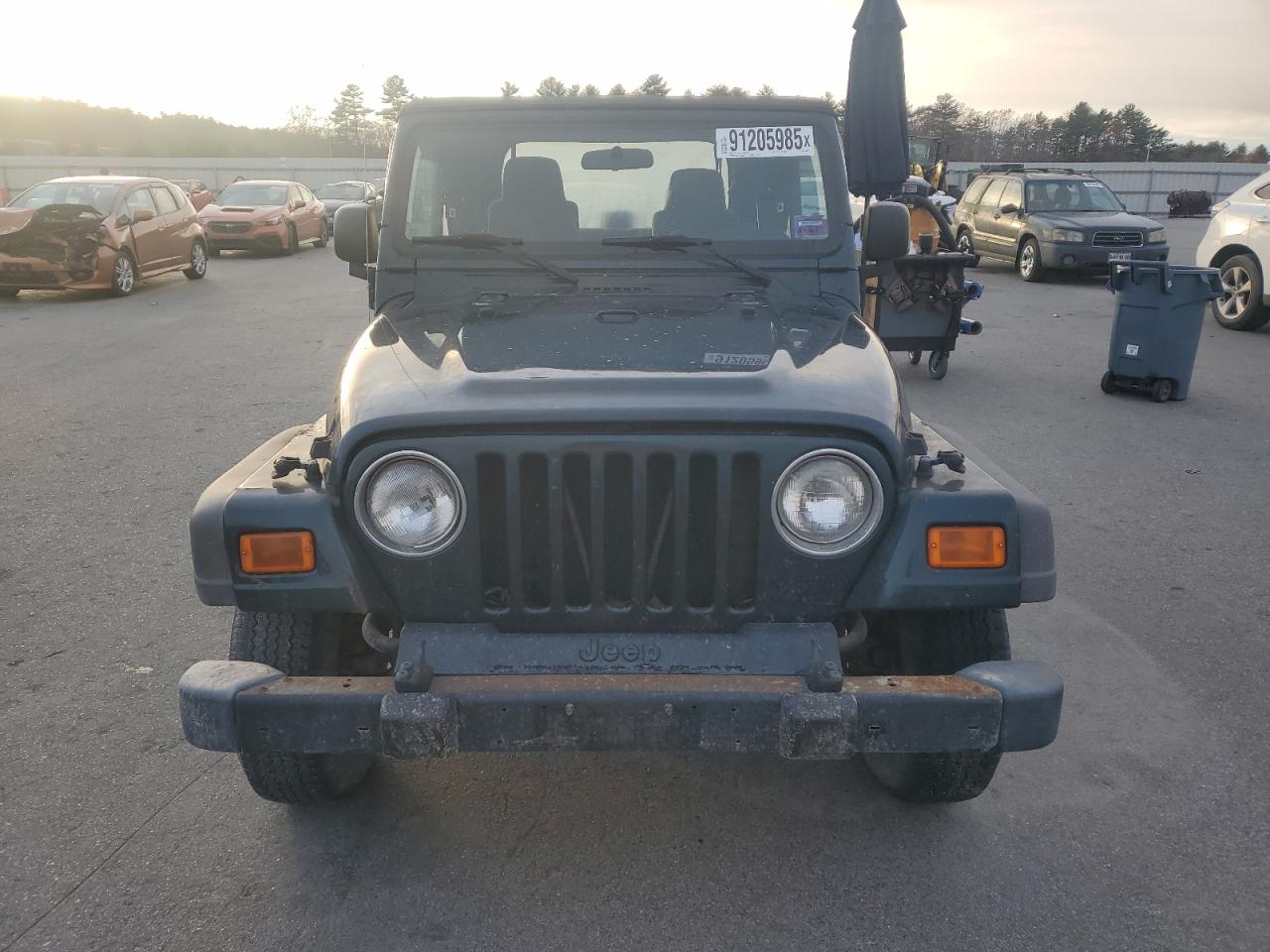2005 Jeep Wrangler / Tj Se Green vin: 1J4FA29195P370872