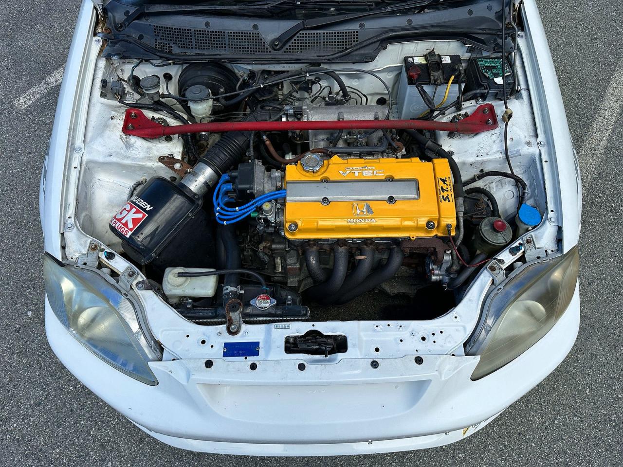 1997 Honda Civic Type Type R White vin: EK91002987