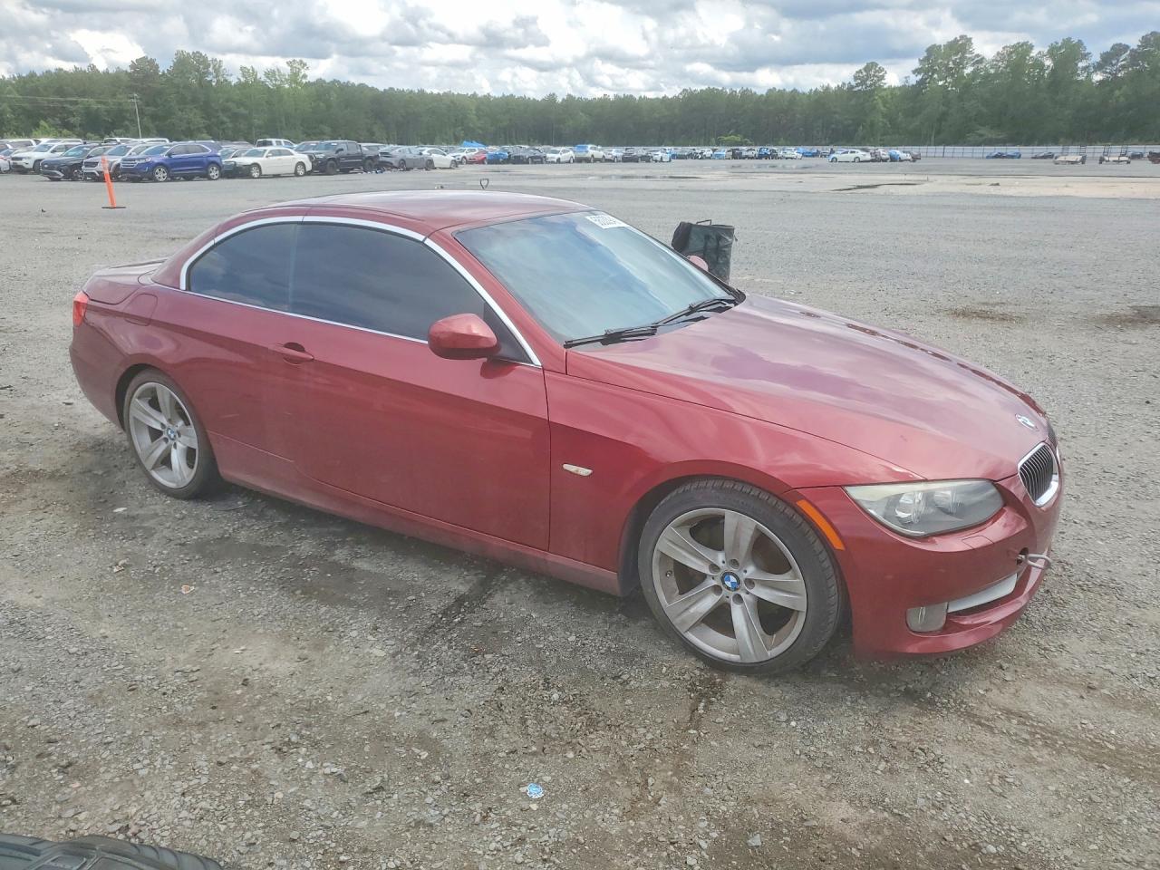 2012 Bmw 328 I Red vin: WBADW3C52CE822781