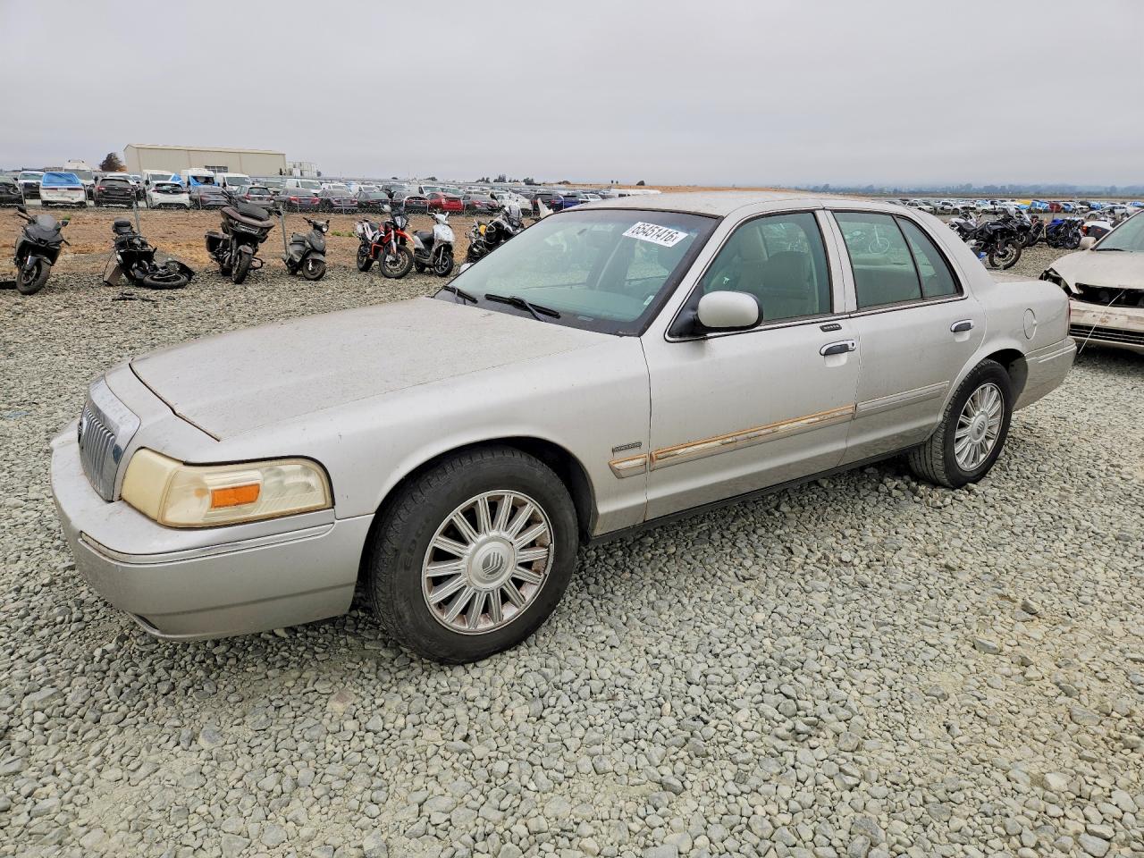 2009 Mercury Grand Marquis Ls Silver vin: 2MEHM75V09X608070