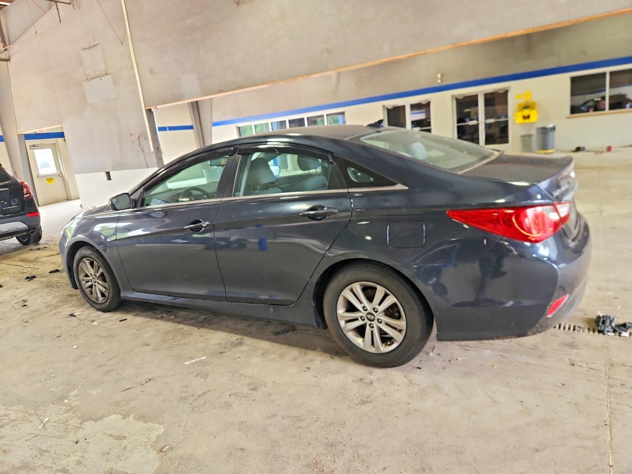 2014 Hyundai Sonata Gls Gray vin: 5NPEB4AC7EH881631