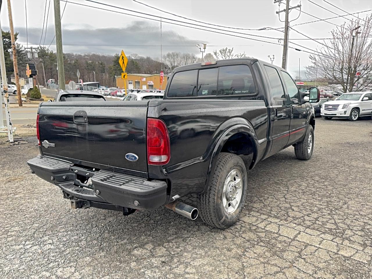 2007 Ford F250 Super Duty Black vin: 1FTSW21P67EA79010