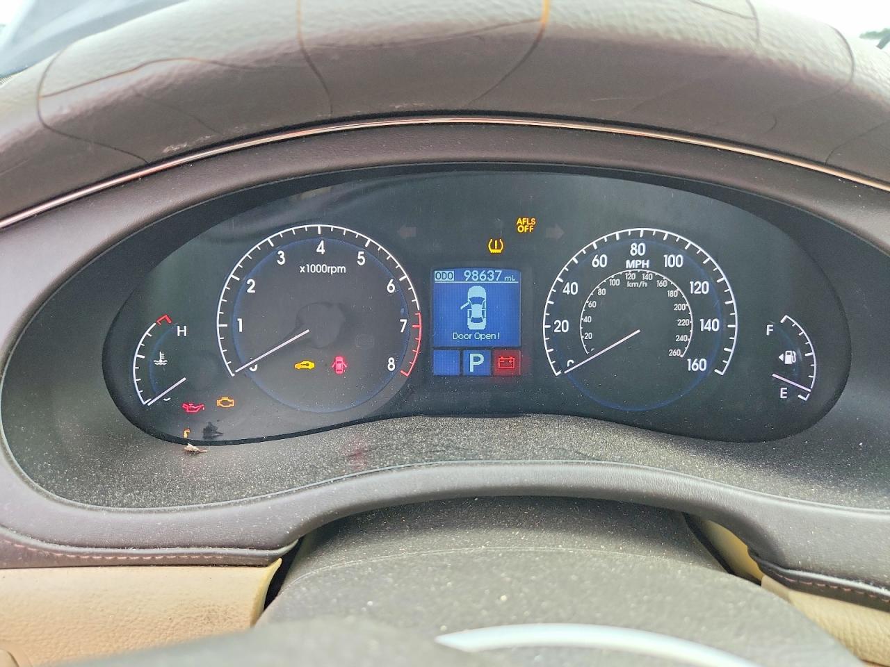 2010 Hyundai Genesis 3.8l Blue vin: KMHGC4DE8AU080060