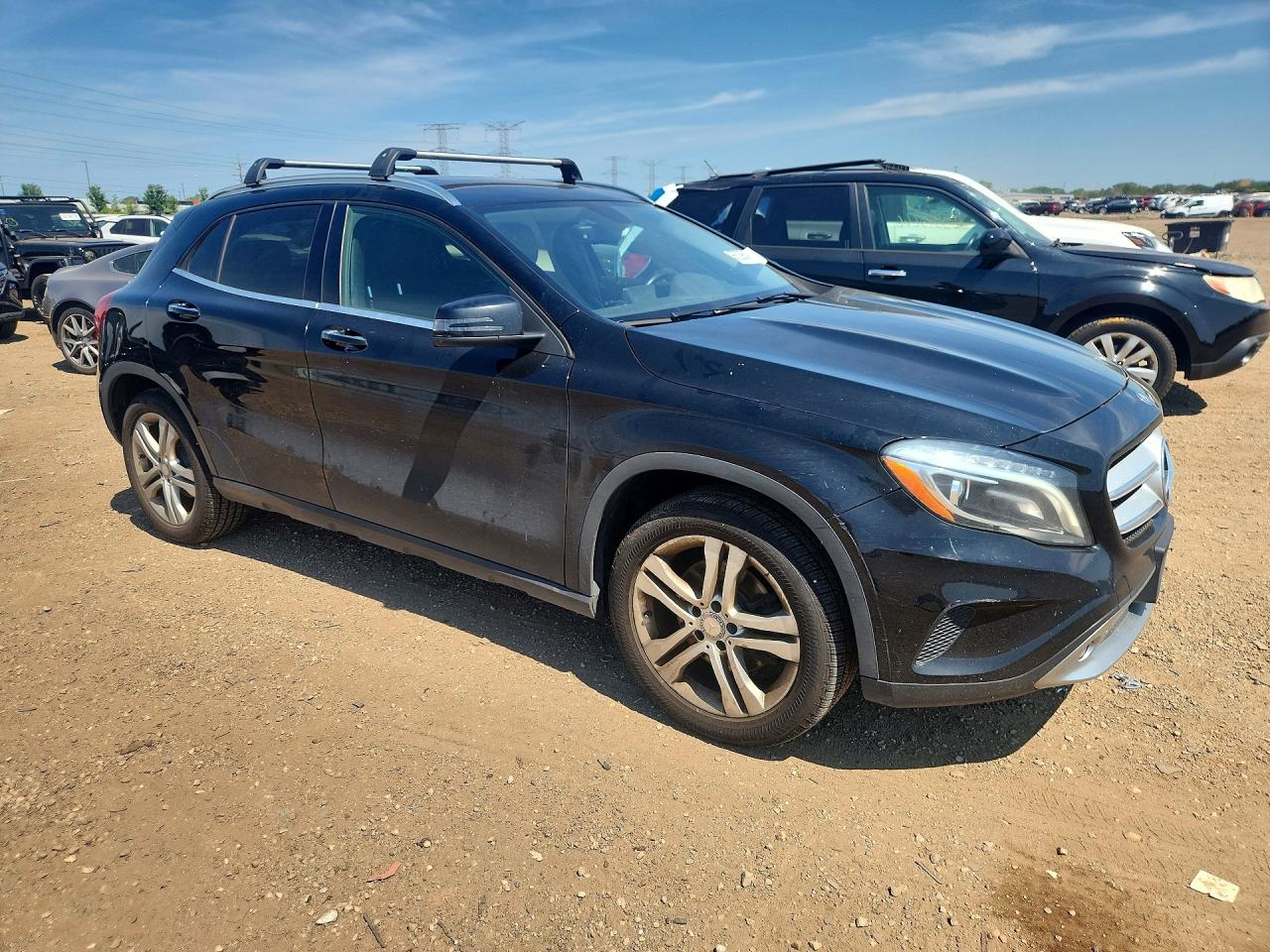 2015 Mercedes-benz Gla 250 4matic Черный vin: WDCTG4GB1FJ082180