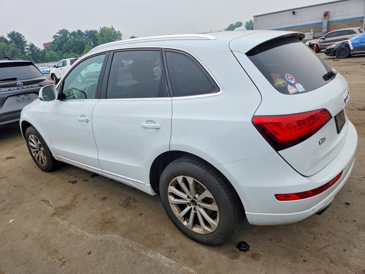 2014 Audi Q5 Premium Plus White vin: WA1LFAFP8EA027772