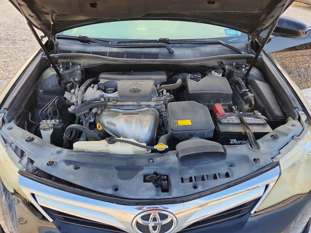2012 Toyota Camry Le Черный vin: 4T1BF1FK0CU083038