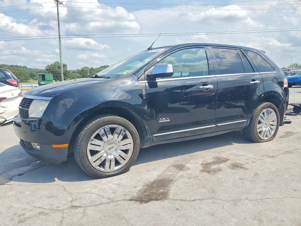 2008 Lincoln Mkx Черный vin: 2LMDU88C58BJ02925