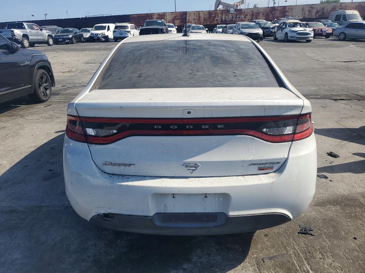 2015 Dodge Dart Se Aero Белый vin: 1C3CDFDH6FD405676