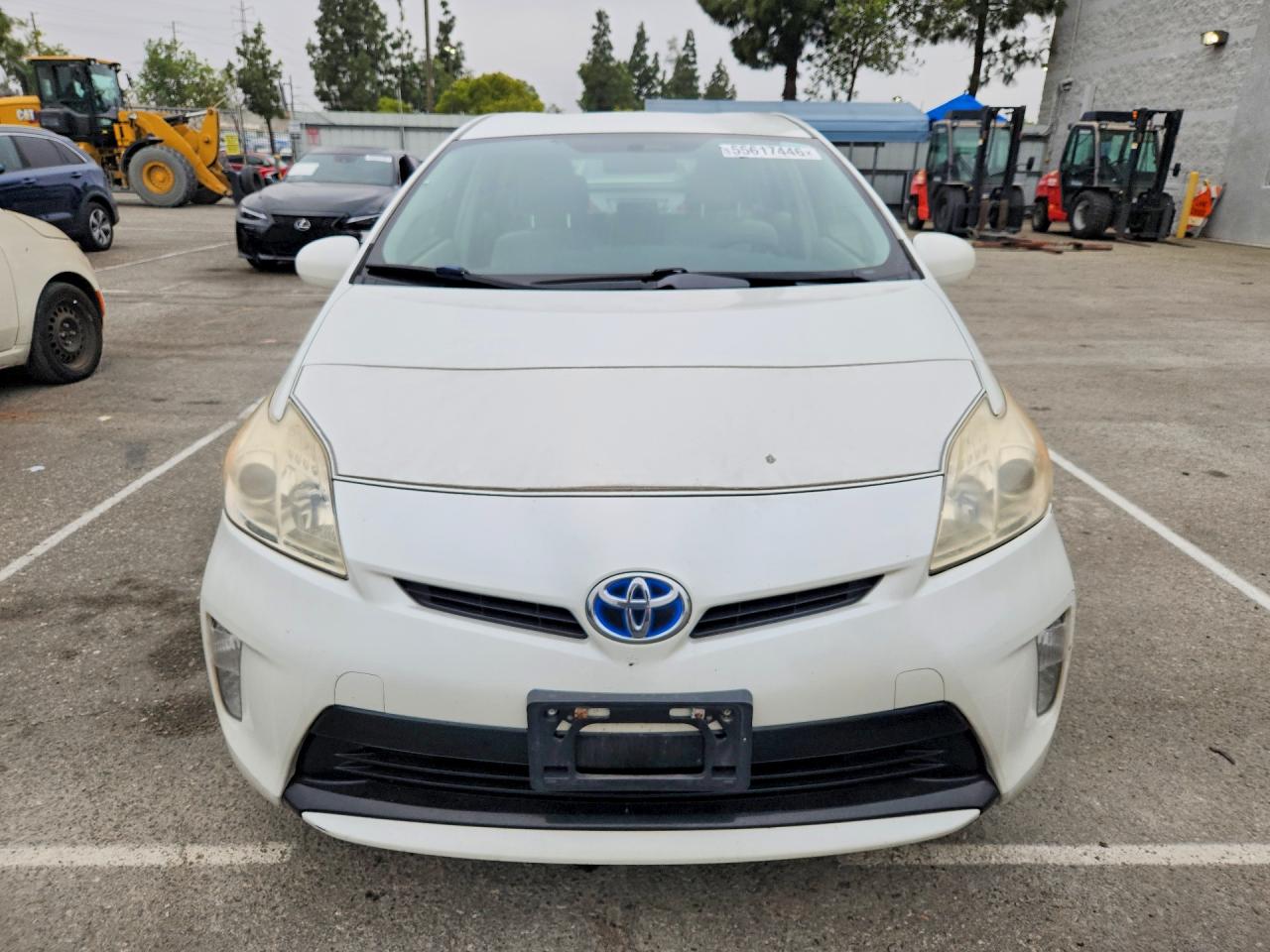 2014 Toyota Prius Three White vin: JTDKN3DU7E1781321