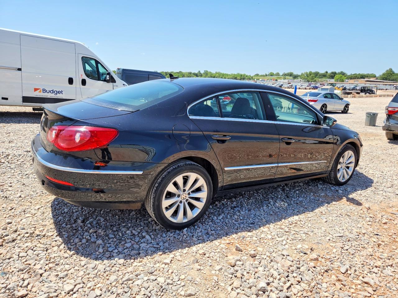 2012 Volkswagen Cc Sport Black vin: WVWMP7AN9CE527347