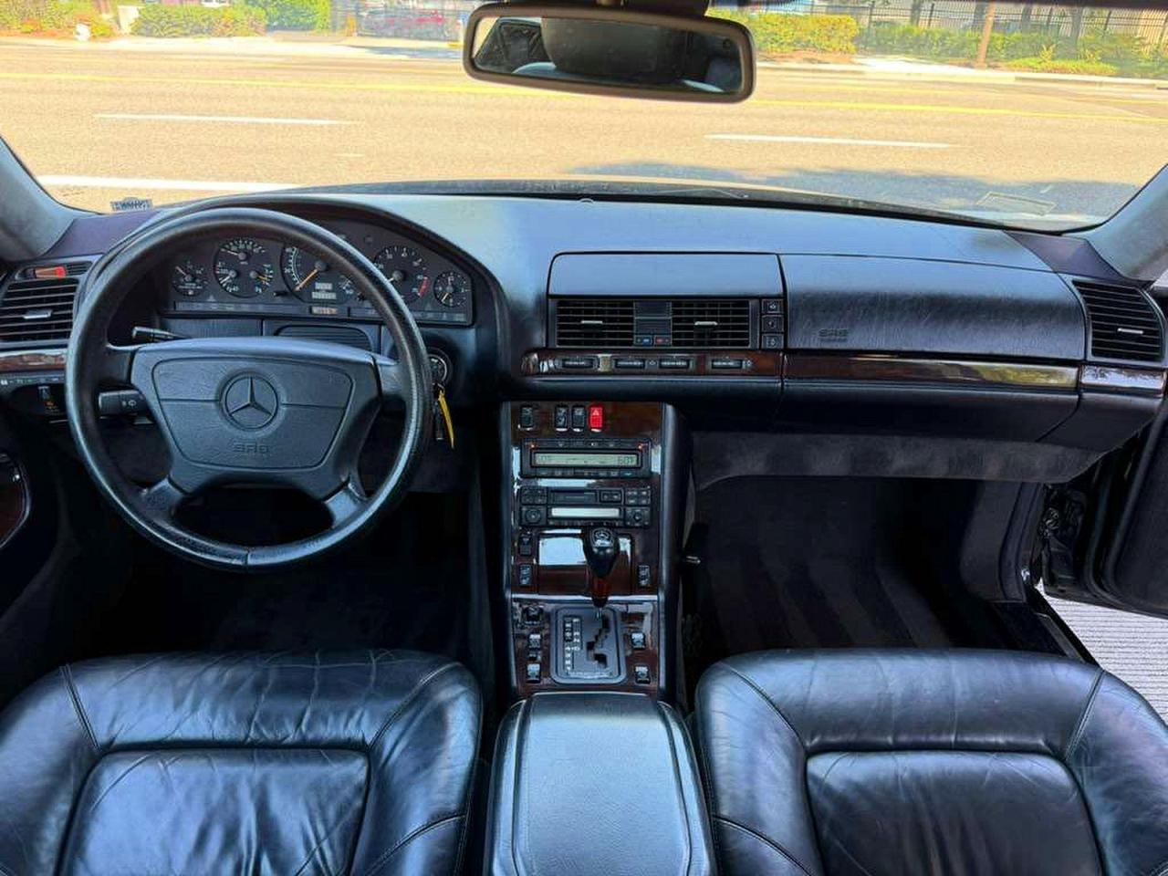 1997 Mercedes-benz S 500 Black vin: WDBGA70G3VA369310