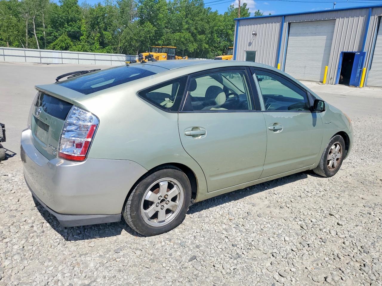 2009 Toyota Prius Base Зеленый vin: JTDKB20U793524520